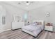 Bright bedroom with a queen bed and white dresser at 12 E Quartz Rock Rd, Phoenix, AZ 85085