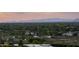 Panoramic view of city and mountains. Lush landscape with many homes at 6041 E Foothill N Dr, Paradise Valley, AZ 85253