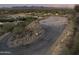 Mountain view lot with access road. Stunning city views in the background at 6041 E Foothill N Dr, Paradise Valley, AZ 85253