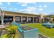 Relaxing outdoor patio area with water features at 3059 E Rose Ln, Phoenix, AZ 85016