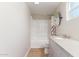 Clean bathroom featuring granite vanity and a shower/tub combo at 9424 N 2Nd Pl, Phoenix, AZ 85020