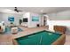 Fun game room with a pool table and comfortable seating at 3428 W Fraktur Rd, Phoenix, AZ 85041