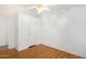 Bright bedroom with wood floors and a spacious closet at 11596 W Sierra Dawn Blvd # 196, Surprise, AZ 85378