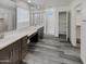 Elegant bathroom with double vanity, large shower, and ample storage at 12350 W Domino Dr, Peoria, AZ 85383