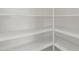 Empty pantry with white shelves at 33025 N Mildred Ln, San Tan Valley, AZ 85144