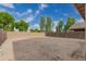 Large backyard with block wall at 33025 N Mildred Ln, San Tan Valley, AZ 85144