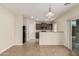 Kitchen with dark wood cabinets and granite counters at 33025 N Mildred Ln, San Tan Valley, AZ 85144
