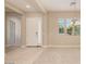 Open entryway with tile flooring and neutral tones at 13695 N 148Th Dr, Surprise, AZ 85379