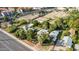 Aerial view of multiple houses and surrounding landscape at 1112 N Center St, Mesa, AZ 85201