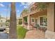 Peaceful patio with seating area, offering scenic waterfront views at 617 S Paradise Dr, Gilbert, AZ 85233