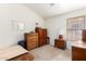 Cozy bedroom with wood furniture and ample closet space at 2420 W Blue Sky Dr, Phoenix, AZ 85085