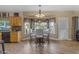 Kitchen nook with table and chairs, overlooking backyard at 7007 S Sipapu Ct, Gold Canyon, AZ 85118