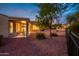 Landscaped backyard with patio and desert plants at 12840 W Santa Ynez Dr, Sun City West, AZ 85375