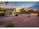 Landscaped backyard with gravel and desert plants at 12840 W Santa Ynez Dr, Sun City West, AZ 85375