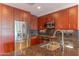 Modern kitchen with stainless steel appliances and granite countertops at 7167 E Rancho Vista Dr # 2007, Scottsdale, AZ 85251