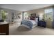 Spacious bedroom with en-suite bathroom and ample natural light at 3035 W Thurman Dr, Laveen, AZ 85339