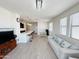 Open living space with kitchen, dining area, and living room at 2511 W Queen Creek Rd # 417, Chandler, AZ 85248