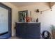 Outdoor bar with multiple beer taps and a refrigerator at 2520 E Flower St, Phoenix, AZ 85016