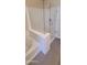 Bathroom with soaking tub and glass shower at 639 W Pepper Pl # 109, Mesa, AZ 85201