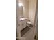 Clean bathroom with single vanity and toilet at 639 W Pepper Pl # 109, Mesa, AZ 85201