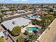 Aerial view of house and surrounding area at 17210 N Foothills Dr, Sun City, AZ 85373