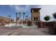 Resort-style pool with water features and a waterslide at 6574 S Crestview Dr, Gilbert, AZ 85298