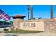Entrance to Seville Golf & Country Club community at 6574 S Crestview Dr, Gilbert, AZ 85298