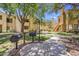 Enjoy grilling in this community with BBQ grills and a relaxing walkway at 7575 E Indian Bend Rd # 2081, Scottsdale, AZ 85250