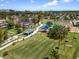 Aerial view of park with walking path, playground, and pavilion at 710 W 18Th St, Tempe, AZ 85281