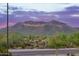 Stunning mountain views from backyard at 9844 E June St, Mesa, AZ 85207