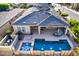Home with pool, spa, and covered patio at 26747 N 127Th Dr, Peoria, AZ 85383