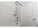 Clean bathroom with a shower/tub combo at 3816 N 298Th Ln, Buckeye, AZ 85396