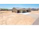 New construction home on a large lot with minimal landscaping at 115 E Santa Cruz Dr, Phoenix, AZ 85085
