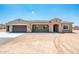 New construction home with a two-car garage and desert landscaping at 115 E Santa Cruz Dr, Phoenix, AZ 85085