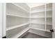 Walk-in pantry with white shelves offering generous storage at 115 E Santa Cruz Dr, Phoenix, AZ 85085