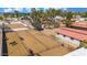 Large equestrian property with stables, riding arena, and a kidney-shaped pool at 7211 E Sunnyside Dr, Scottsdale, AZ 85260