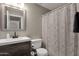 Bathroom with toilet, shower, and vanity at 930 N Mesa Dr # 2037, Mesa, AZ 85201