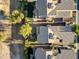 An aerial view showcasing a home's backyard oasis at 6202 E Mckellips Rd # 310, Mesa, AZ 85215