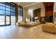 Elegant lobby with comfortable seating and large windows at 6166 N Scottsdale Rd # C3006, Paradise Valley, AZ 85253