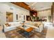 Spacious lounge with sectional sofa and stylish coffee table at 6166 N Scottsdale Rd # C3006, Paradise Valley, AZ 85253