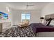 Spacious bedroom with plush carpet, large bed, and plenty of natural light at 6166 N Scottsdale Rd # C3006, Paradise Valley, AZ 85253