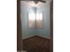 Light and airy bedroom with neutral carpeting and window shutters at 15151 N 100Th Way, Scottsdale, AZ 85260