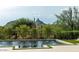 Luxury pool with mountain backdrop, water features, and lush landscaping at 24892 N 107Th St, Scottsdale, AZ 85255