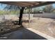 Backyard with covered patio and gravel area at 8045 N 14Th St, Phoenix, AZ 85020