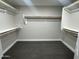 Large walk-in closet with ample shelving and hanging space at 122 N Sunaire --, Mesa, AZ 85205