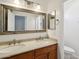 Bathroom boasts dual sinks and a large vanity at 1356 E 9Th Pl, Casa Grande, AZ 85122