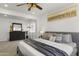 Main bedroom with dresser and ensuite access at 8326 E Vista Dr, Scottsdale, AZ 85250