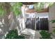 Private gated entry with a paved walkway and landscaping at 7761 N 19Th Ln, Phoenix, AZ 85021