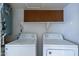 Laundry area with side-by-side washer and dryer at 1730 W Emelita Ave # 2014, Mesa, AZ 85202