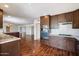 Kitchen with stainless steel appliances and granite countertops at 845 W Edgemont Ave, Phoenix, AZ 85007